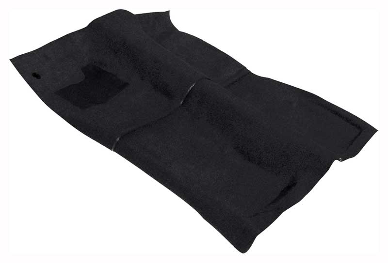 OER Authorized Carpet Set, Black, Molded, Loop, for 1967, 1968, and 1969 Camaro and Firebird Models.